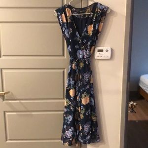 Yumi Kim floral wrap dress